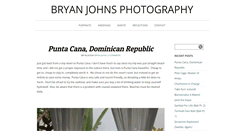 Desktop Screenshot of bryanjohnsphotography.com
