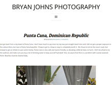 Tablet Screenshot of bryanjohnsphotography.com